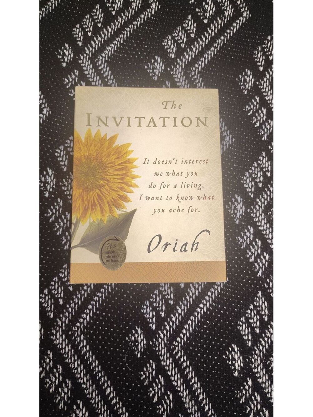 The Invitation Oriah Mountain Dreamer 2006 Paperback Spirituality Self Discovery